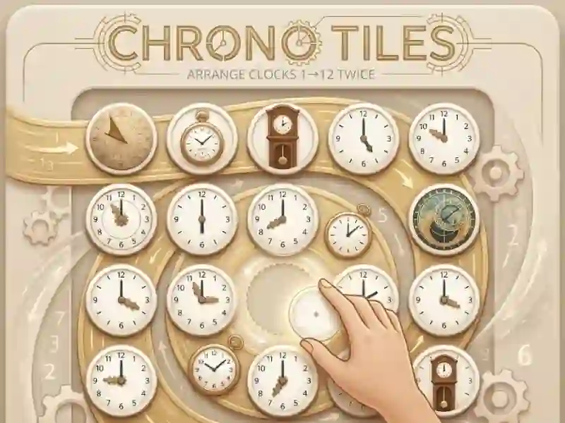 Chrono Tiles — δωρεάν online παιχνίδι