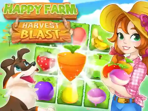 Happy Farm Harvest Blast — δωρεάν online παιχνίδι