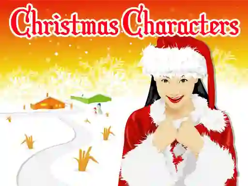 Christmas Characters — δωρεάν online παιχνίδι