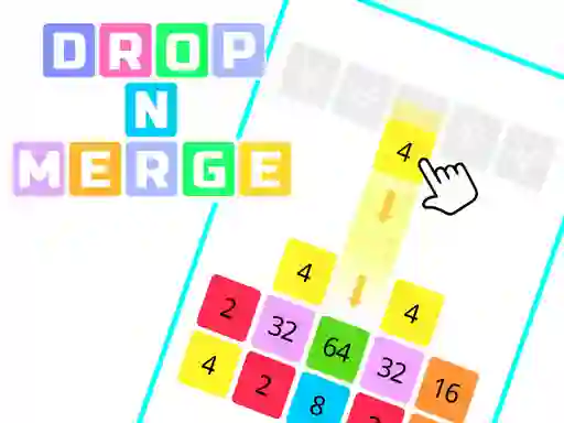 Drop N Merge Blocks — δωρεάν online παιχνίδι