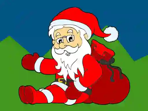 Santa Claus Coloring Book — δωρεάν online παιχνίδι