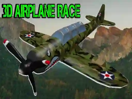 3D Airplane Race — δωρεάν online παιχνίδι