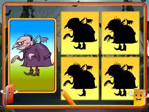 Shadow Match Halloween — δωρεάν online παιχνίδι