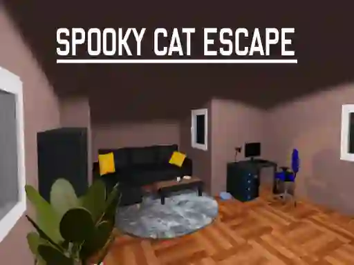 Spooky Cat Escape — δωρεάν online παιχνίδι