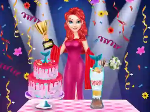 Mermaid Cake Cooking Design — δωρεάν online παιχνίδι