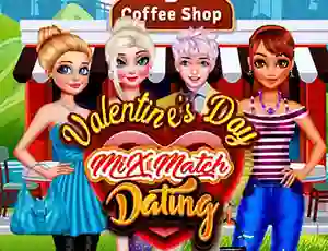 Valentines Day Mix Match Dating — δωρεάν online παιχνίδι