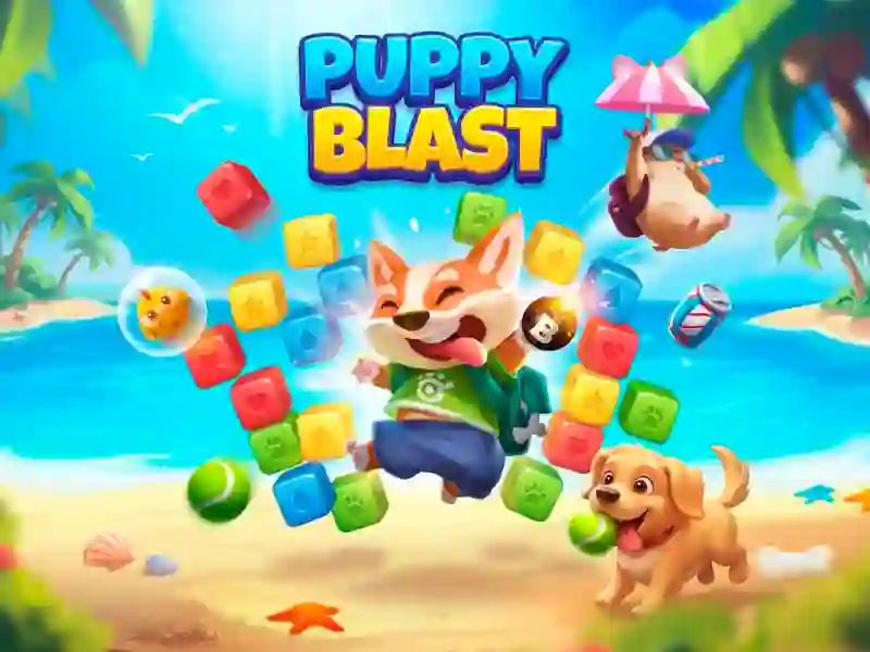Puppy Blast — δωρεάν online παιχνίδι
