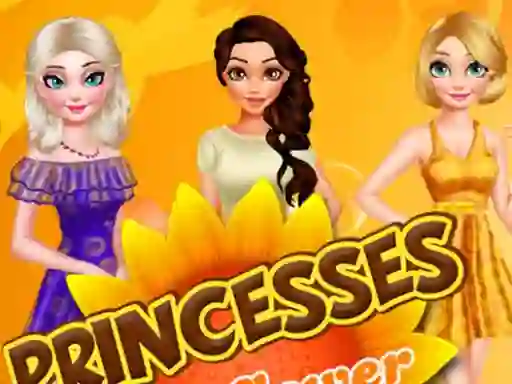 Princesses Sunflower Delight — δωρεάν online παιχνίδι