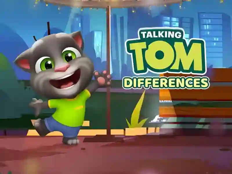 Talking Tom Differences — δωρεάν online παιχνίδι