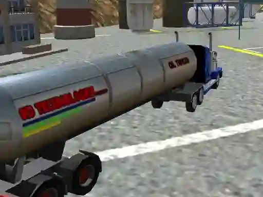 Oil Tanker Truck Drive — δωρεάν online παιχνίδι