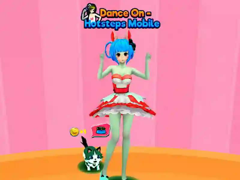 Dance On Hotsteps Mobile — δωρεάν online παιχνίδι