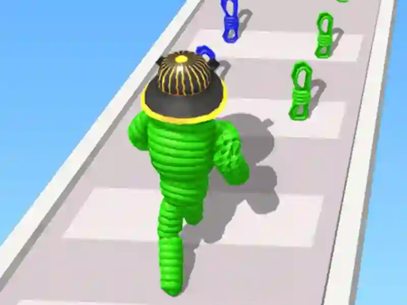Rope-Man Run 3D — δωρεάν online παιχνίδι