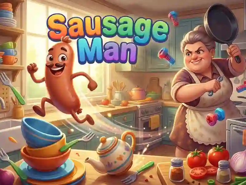 Sausage Man — δωρεάν online παιχνίδι