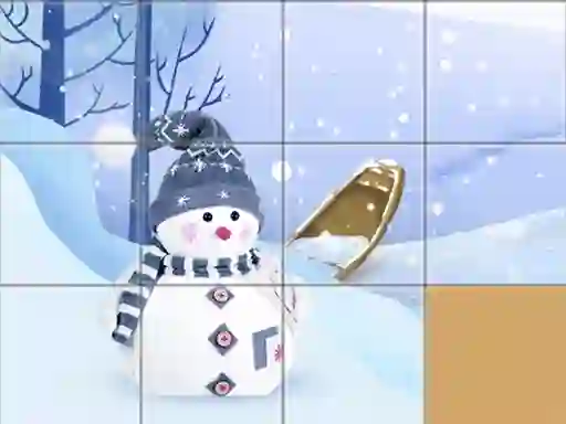 Christmas Slide Puzzle — δωρεάν online παιχνίδι
