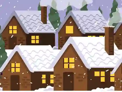 Christmas Town Difference — δωρεάν online παιχνίδι