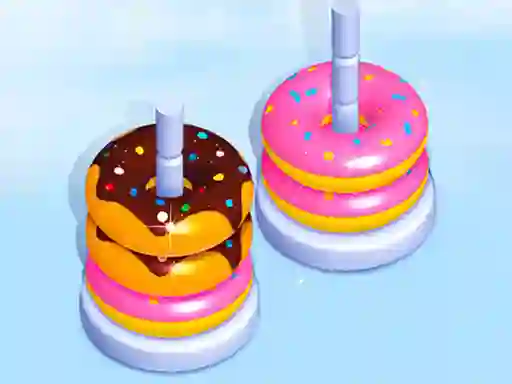 Donut Sort Fun — δωρεάν online παιχνίδι