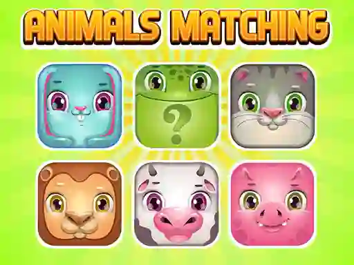 Animals Memory Matching — δωρεάν online παιχνίδι