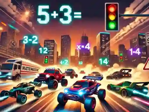 Mathematics Racing — δωρεάν online παιχνίδι