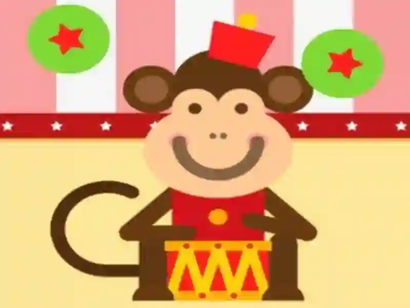 Monkey Drums — δωρεάν online παιχνίδι