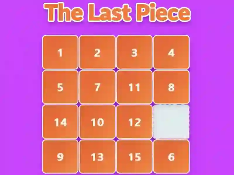 The Last Piece — δωρεάν online παιχνίδι