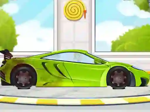 Sports Car Wash 2D — δωρεάν online παιχνίδι
