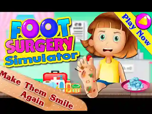 Foot Surgery Simulator — δωρεάν online παιχνίδι