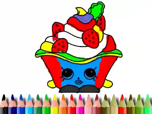 Back To School: Cake Coloring Book — δωρεάν online παιχνίδι