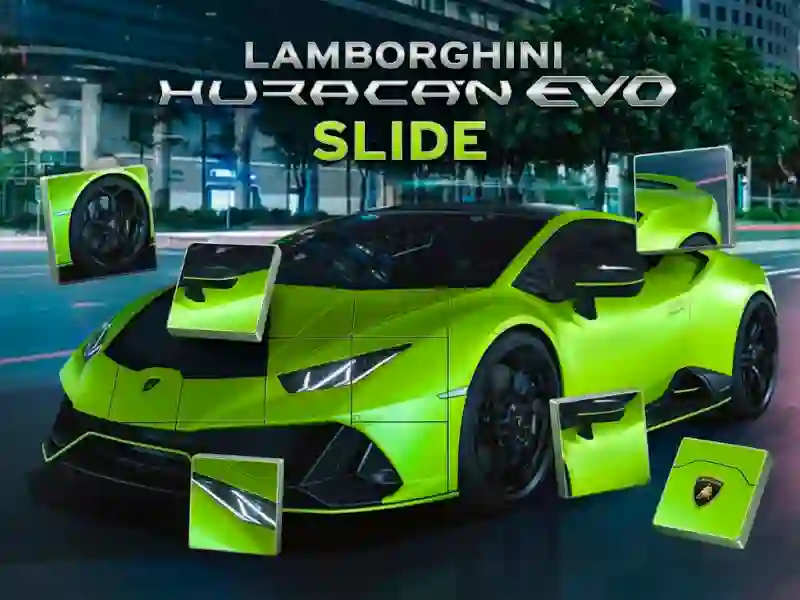 Lamborghini Huracan Evo Slide — δωρεάν online παιχνίδι