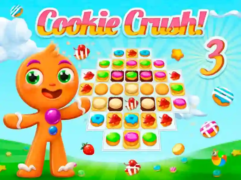 Cookie Crush 3 — δωρεάν online παιχνίδι