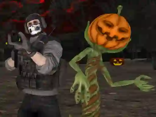 Masked Forces: Halloween Survival — δωρεάν online παιχνίδι