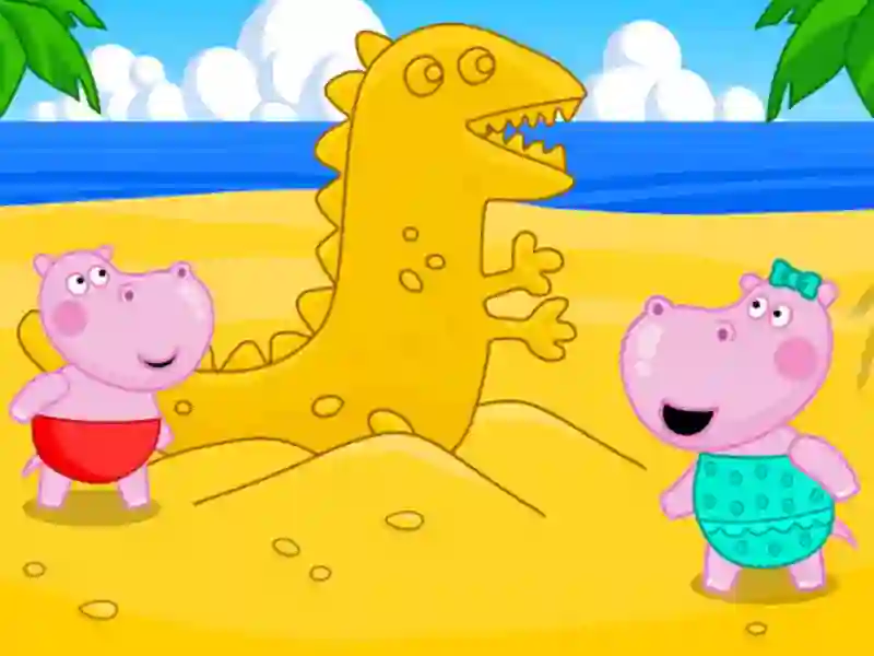 Hippo Beach Adventures — δωρεάν online παιχνίδι