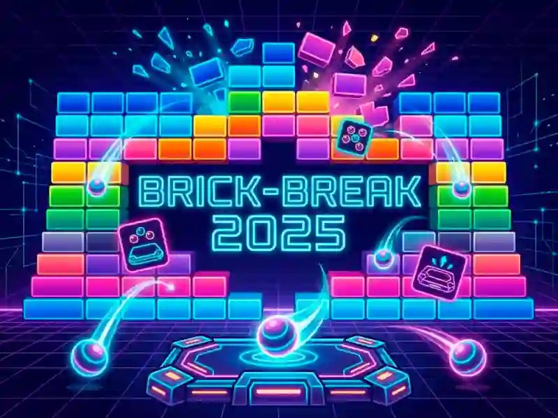 Brick-Break 2025 — δωρεάν online παιχνίδι