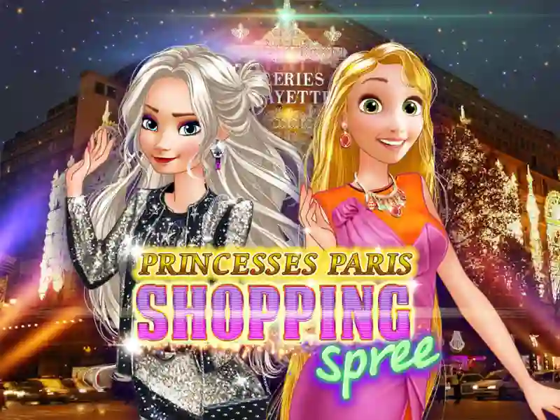 Princesses in Paris: fun shopping — δωρεάν online παιχνίδι