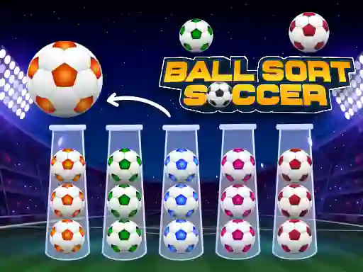 Ball Sort Soccer — δωρεάν online παιχνίδι