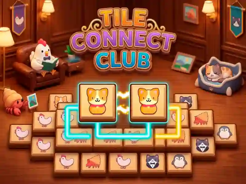 Tile Connect Club — δωρεάν online παιχνίδι
