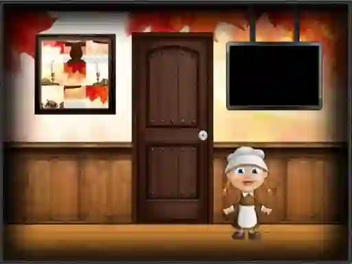 Amgel Thanksgiving Room Escape 9 — δωρεάν online παιχνίδι