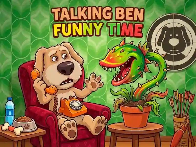 Talking Ben Funny Time — δωρεάν online παιχνίδι