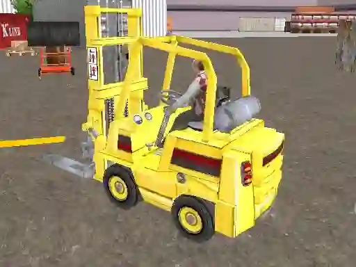 Driving Forklift Simulator — δωρεάν online παιχνίδι