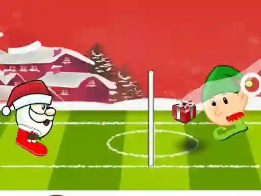 Santa winter head soccer — δωρεάν online παιχνίδι