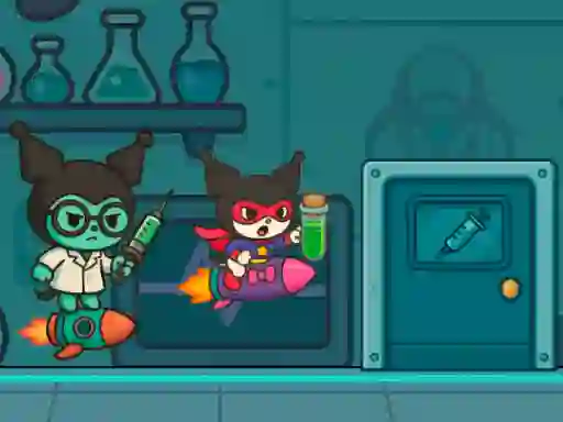 Kitty Kuro Lab Escape — δωρεάν online παιχνίδι