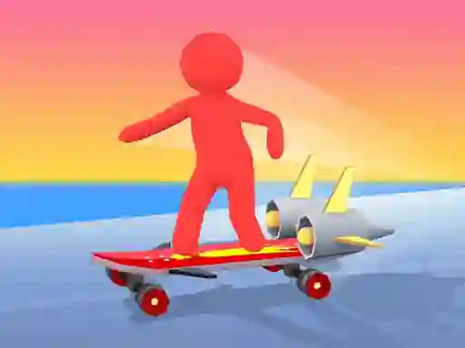 Crazy Skate Race — δωρεάν online παιχνίδι