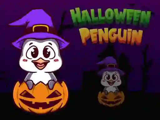 Halloween Penguin — δωρεάν online παιχνίδι