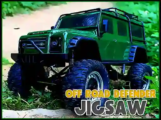 Off Road Defender Jigsaw — δωρεάν online παιχνίδι