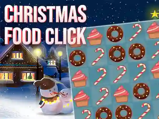 Christmas Food Click — δωρεάν online παιχνίδι