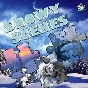 Jigsaw Puzzle: Snowy Scenes — δωρεάν online παιχνίδι