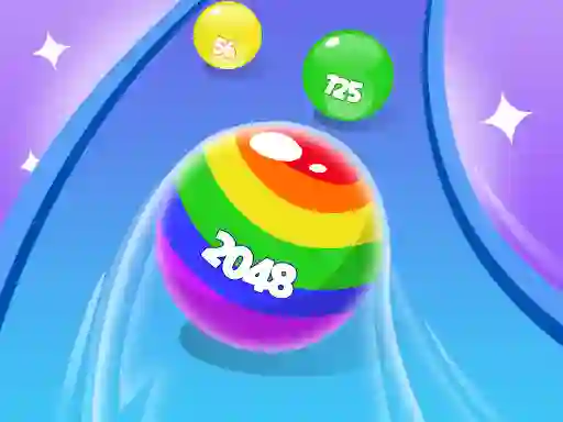 2048 Run Gorgeous Balls — δωρεάν online παιχνίδι