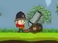 Cannons and Soldiers mountain offense — δωρεάν online παιχνίδι