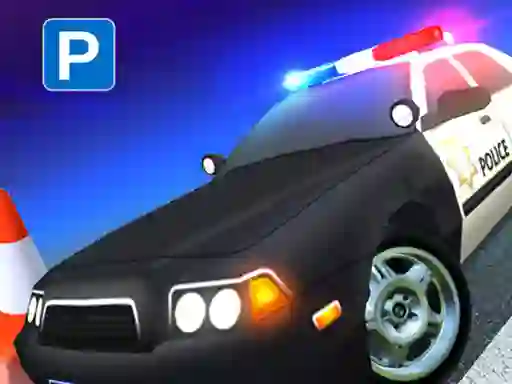 US Police Car Parking — δωρεάν online παιχνίδι
