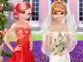 Frozen And Ariel Wedding — δωρεάν online παιχνίδι