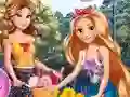 Princesses Bike Trip — δωρεάν online παιχνίδι